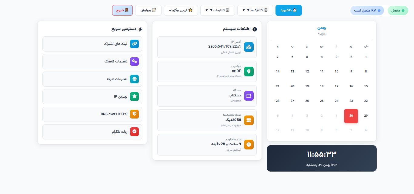 داشبورد